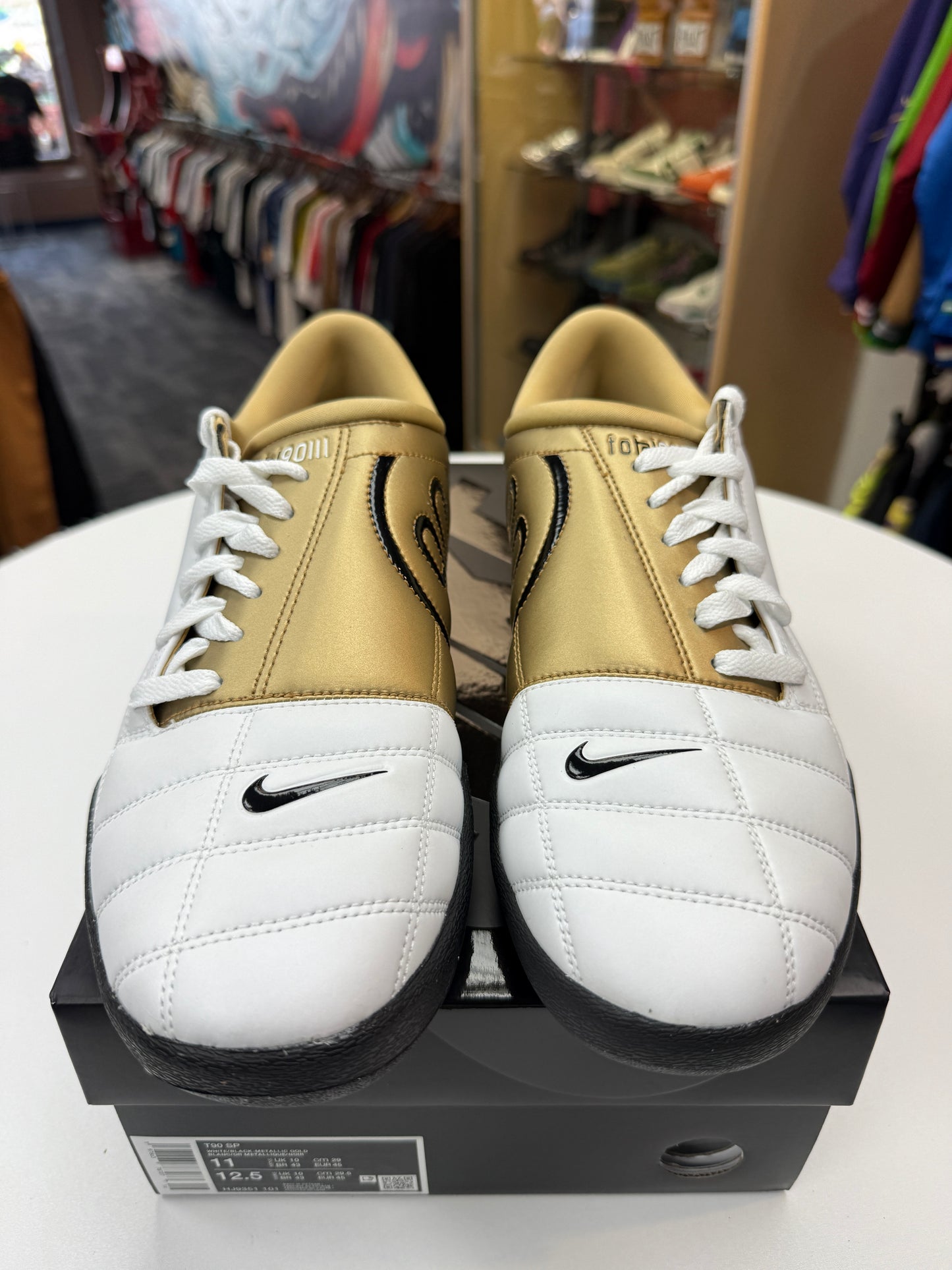 New White Metallic Gold Total 90 3 SP