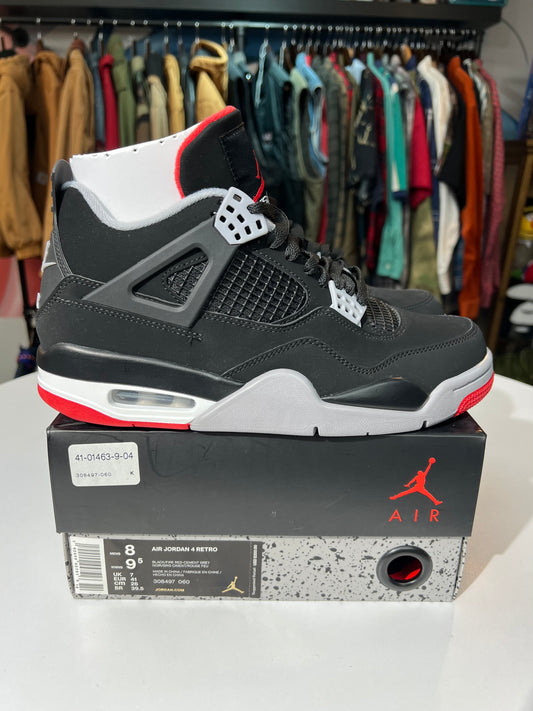 New Bred Jordan 4 (2019)