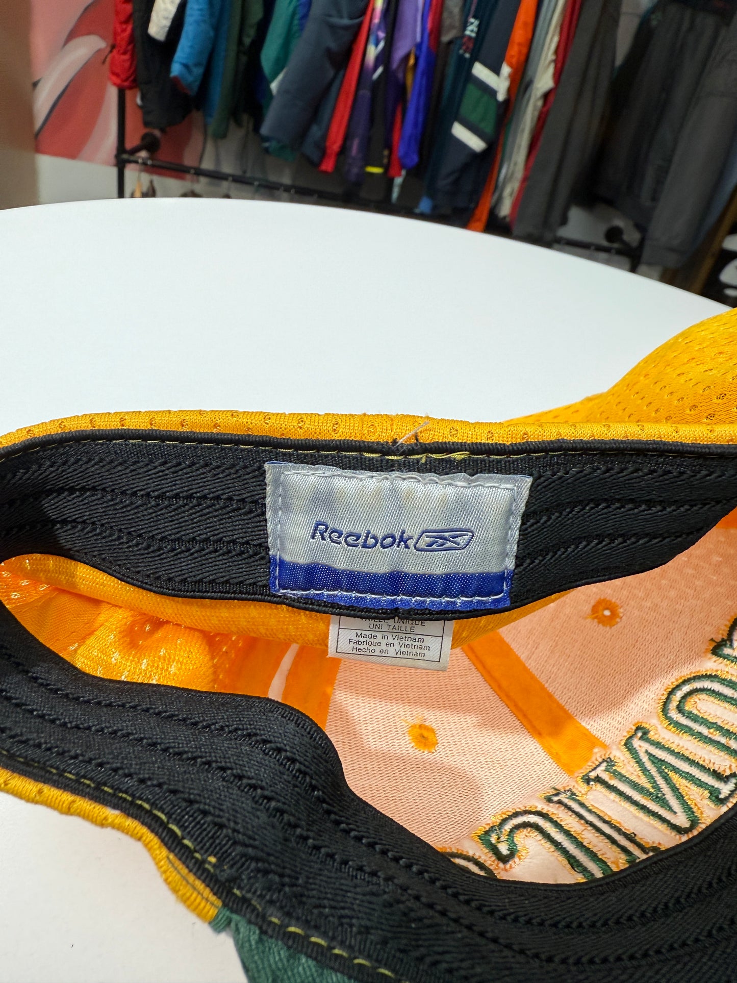 Vintage Sonics Reebok Mesh Hat