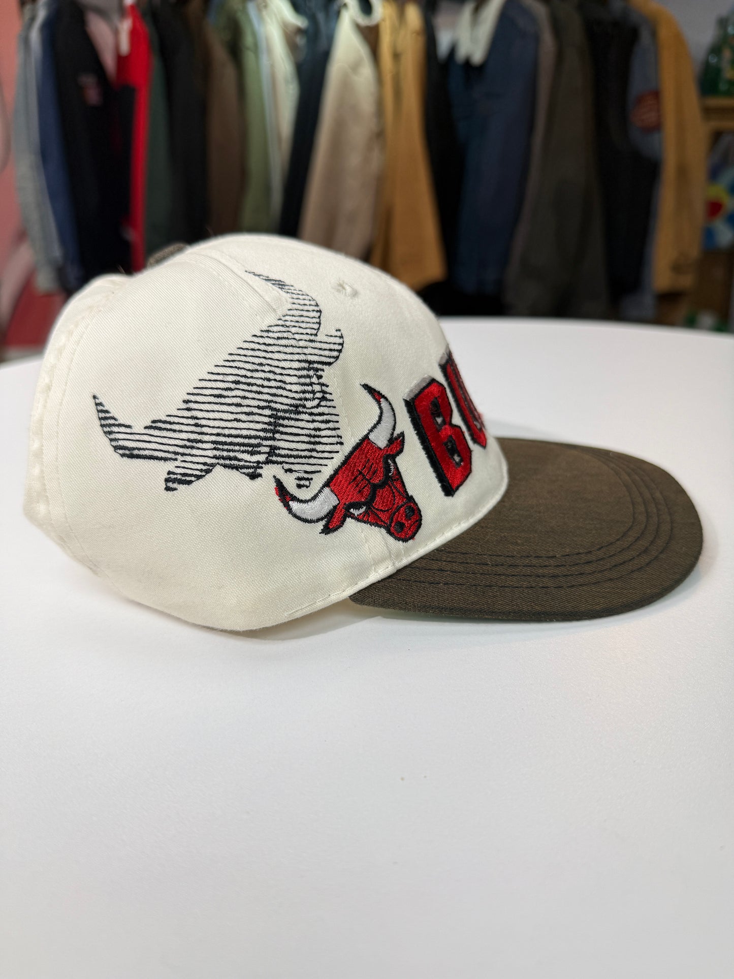 Vintage Chicago Bulls Shadow Snapback