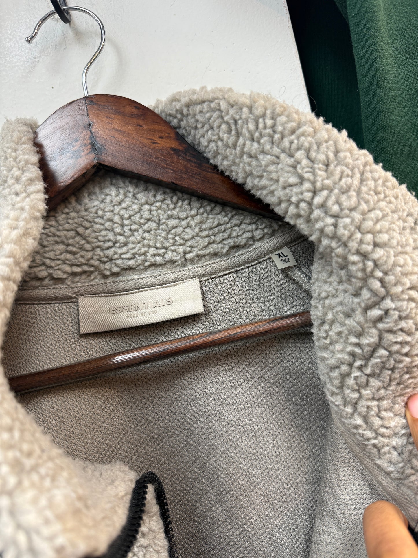 Essentials ‘Grey’ Full Zip Fleece