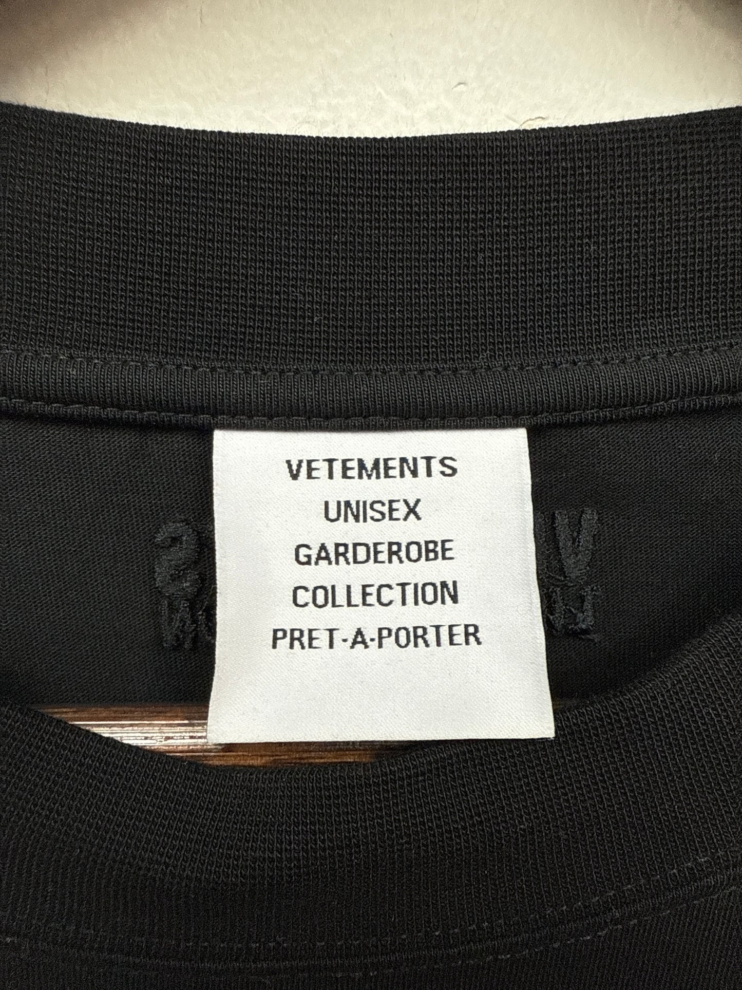 Vetements Double Anarchy Longsleeve