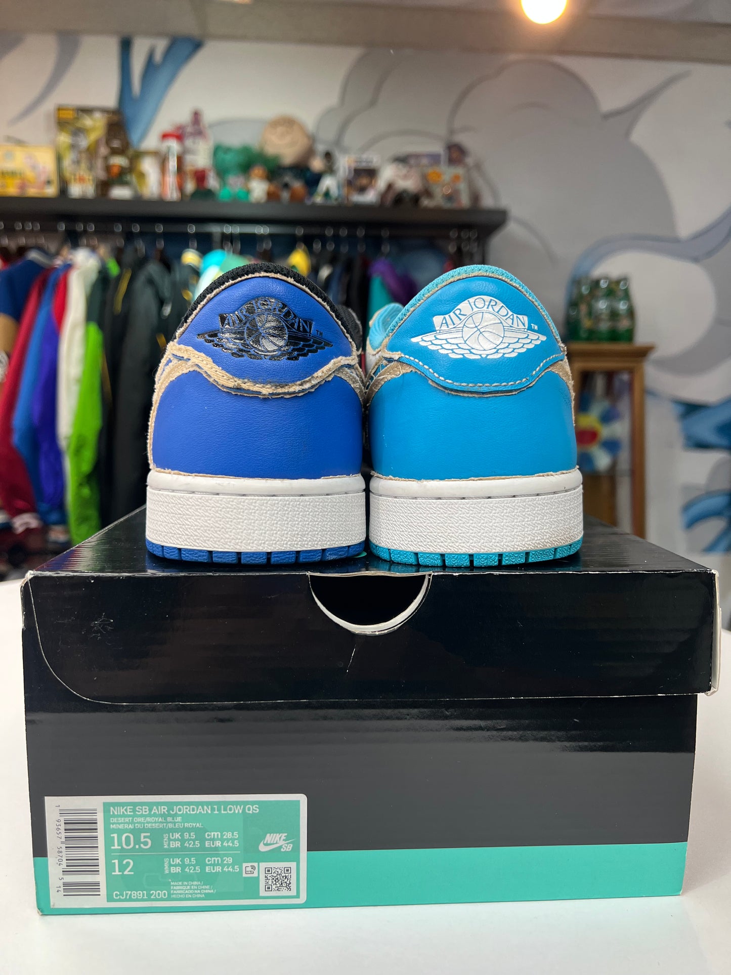 Preowned Lance Mountain Jordan 1 Low SB QS Desert Ore