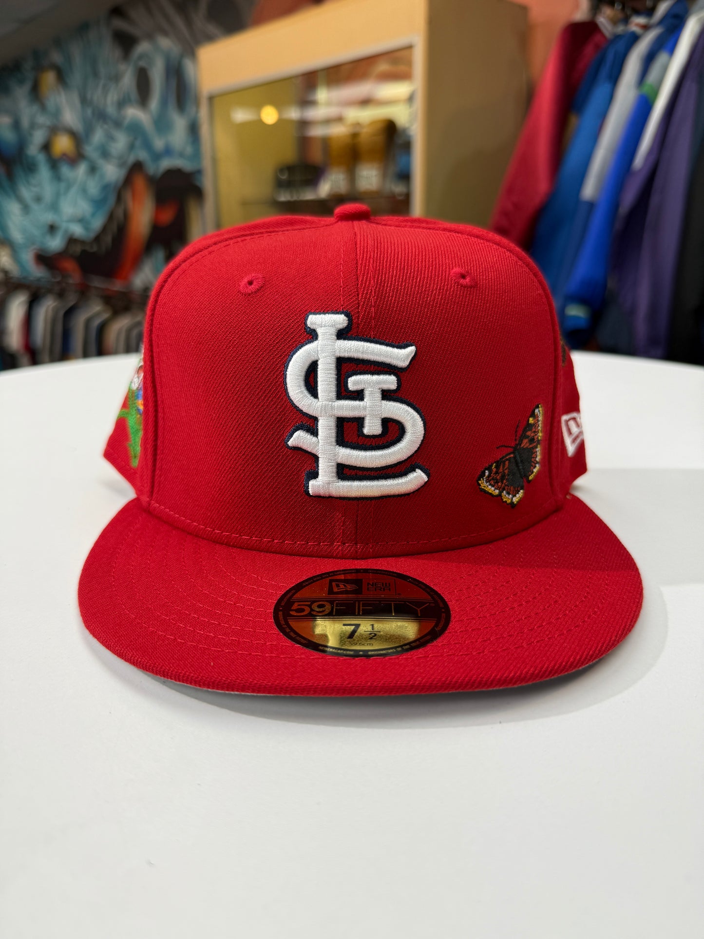 St Louis Cardinals x FELT Red Fitted