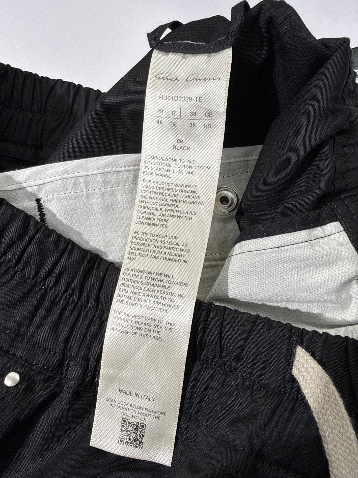 Rick Owens Cargobelas Cargo Pants