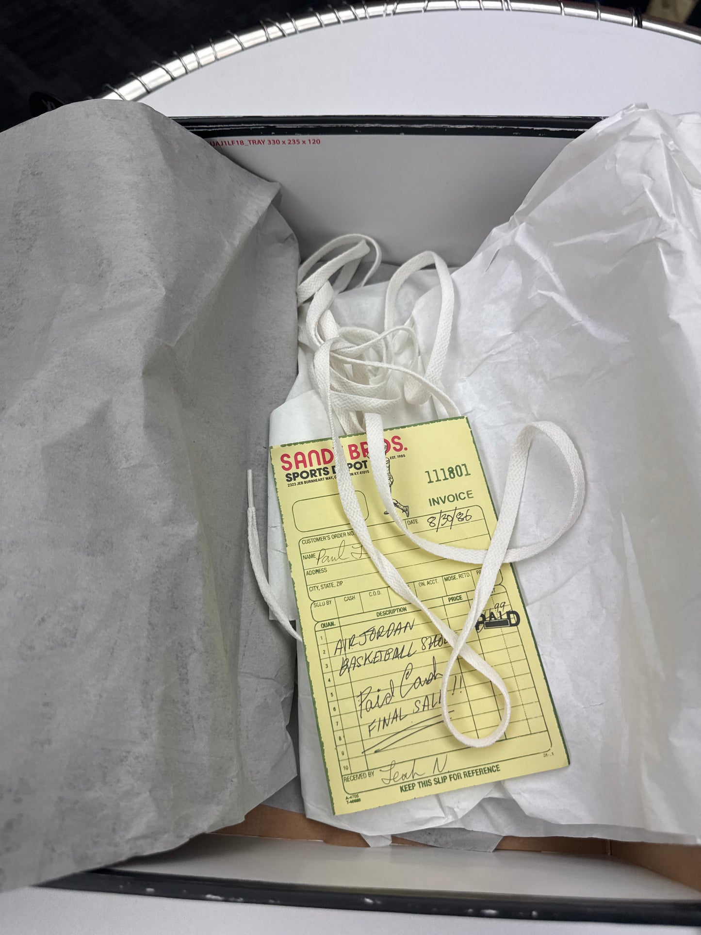 Preowned Jordan 1 Lost & Found