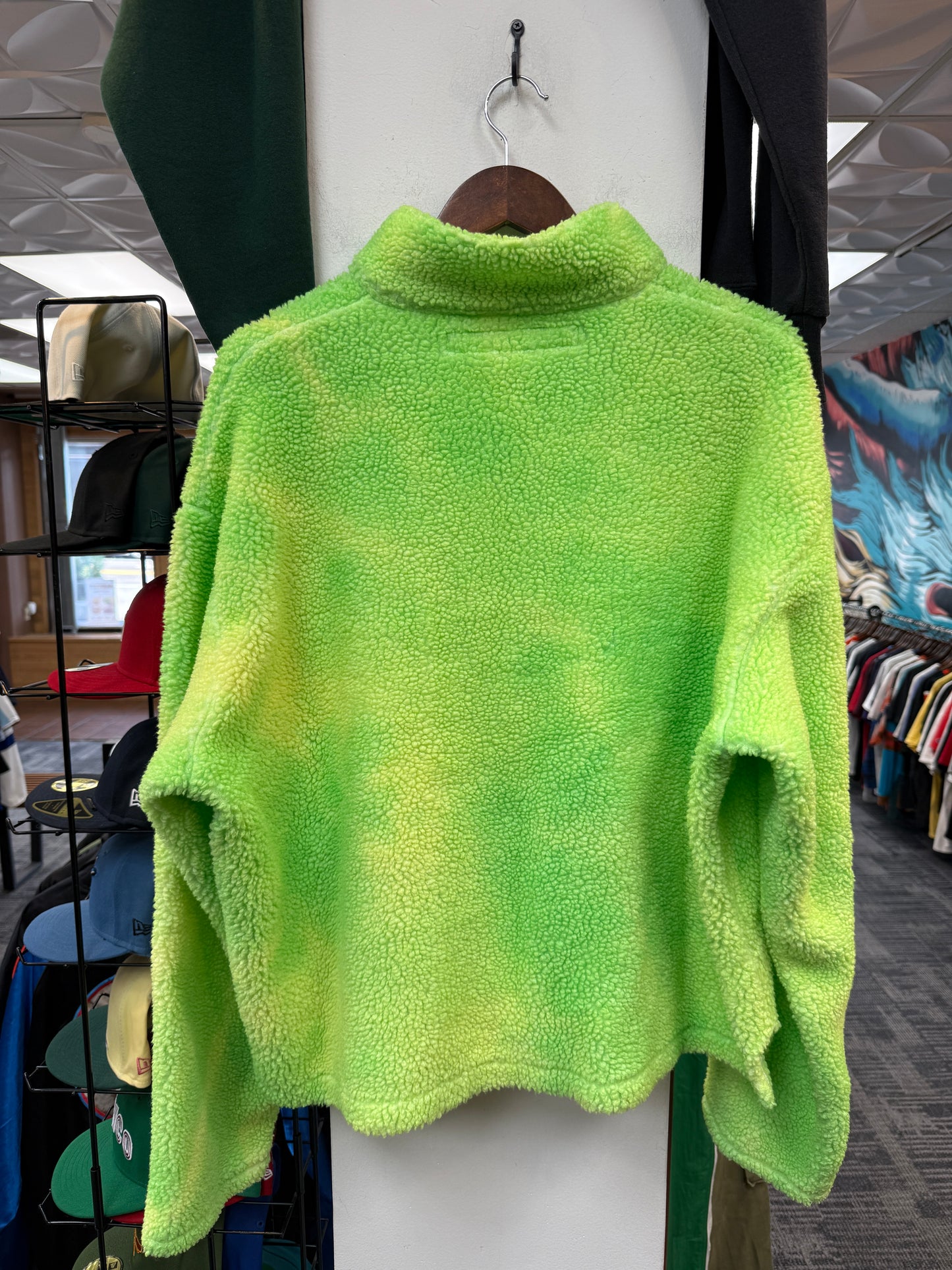 Cactus Plant Flea Market Lime Cowboy Fleece