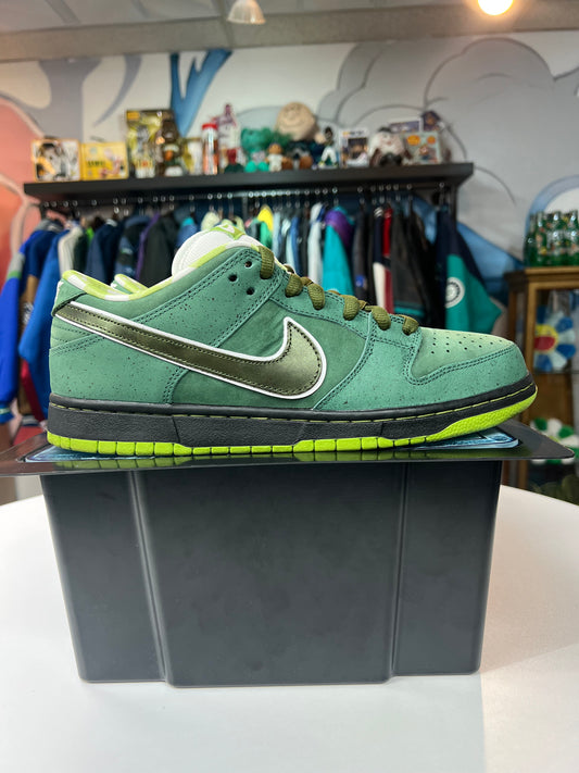 Preowned Nike SB Dunk Low Concepts Green Lobster