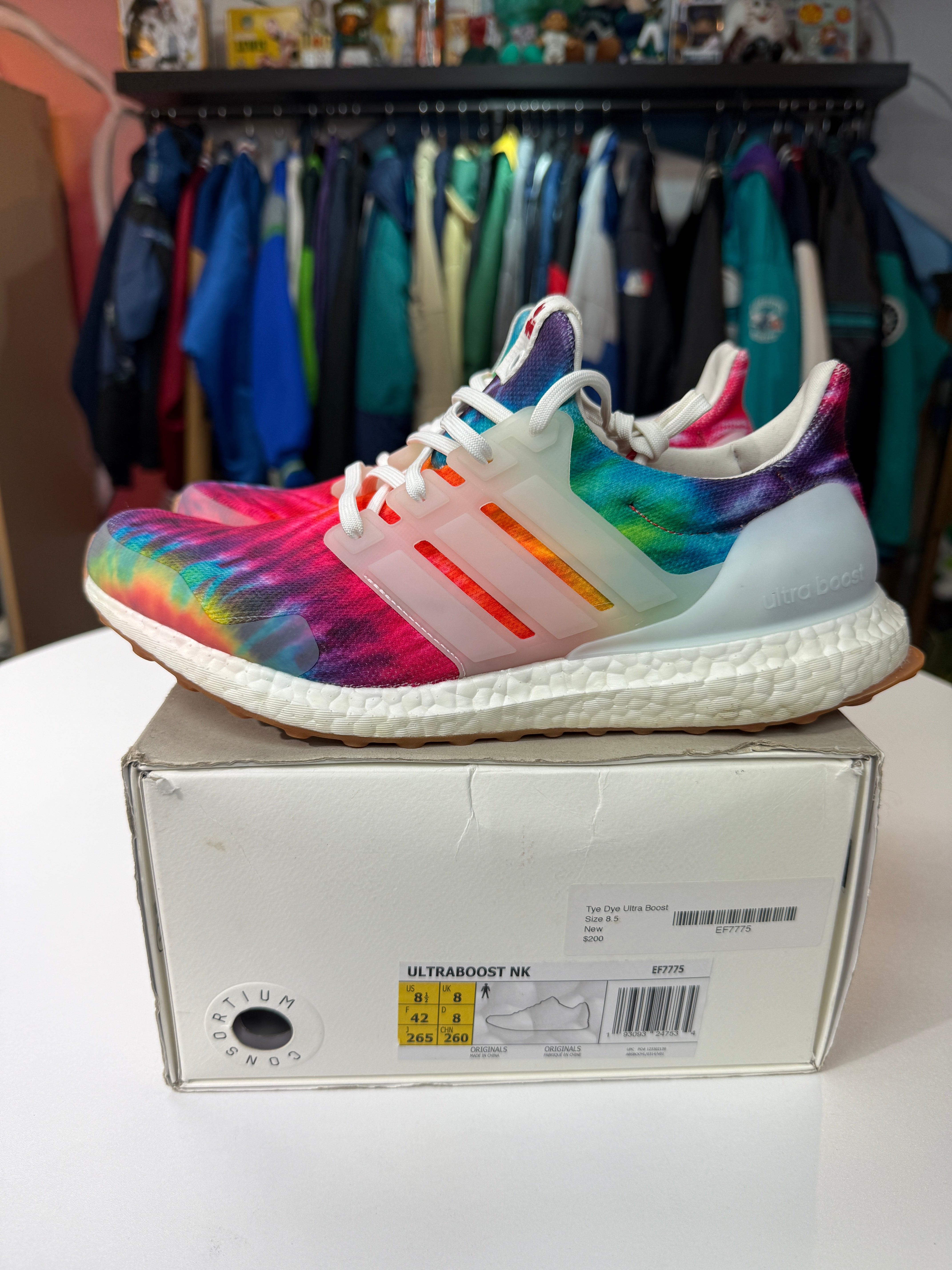 Preowned Nice Kicks Woodstock 50th Anni Adidas Ultra Boost Rush Hour Preowned Nice Kicks Woodstock 50th Anni Adidas Ultra Boost Rush Hour