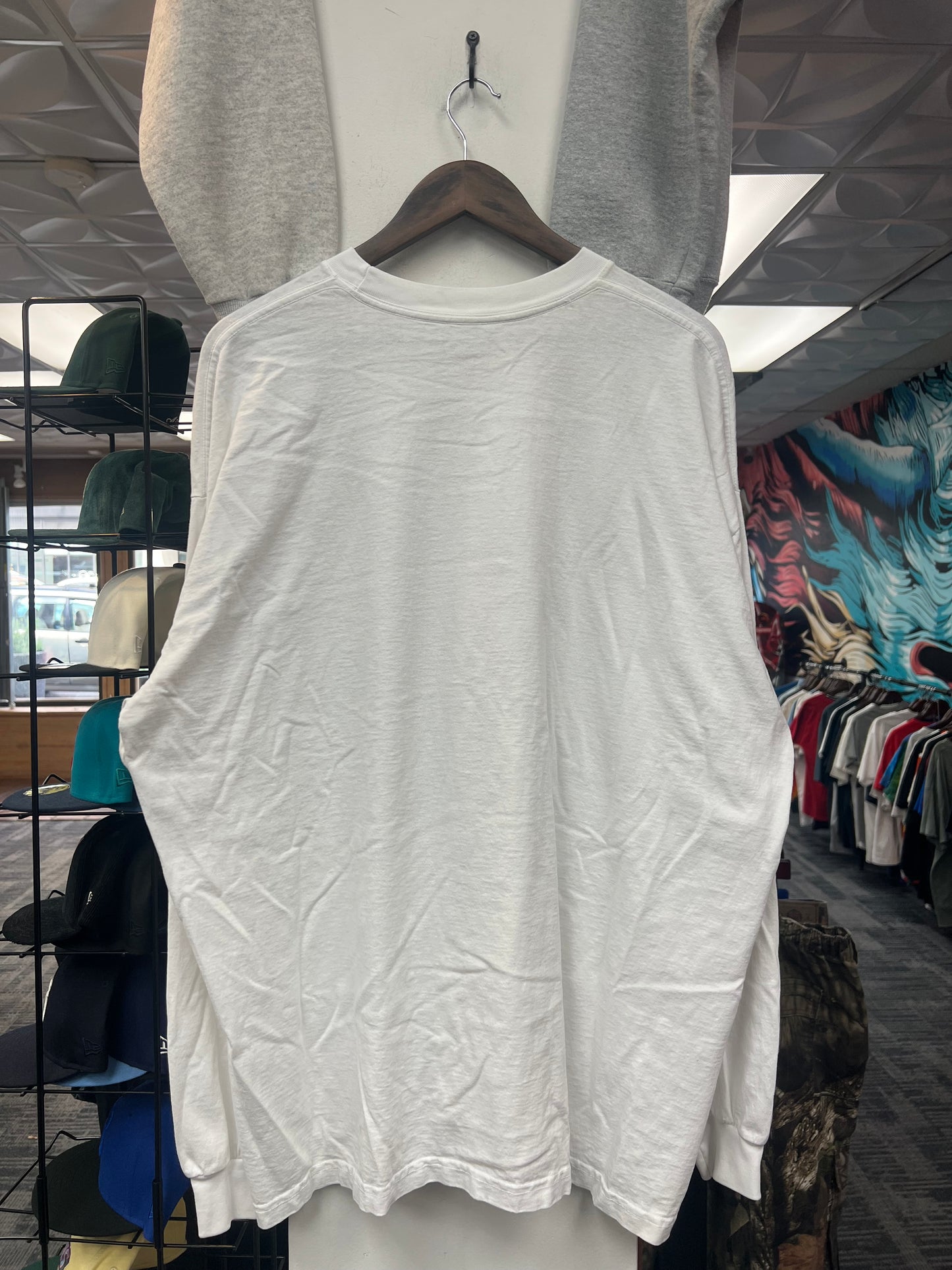 Strawberry White L/S Tee