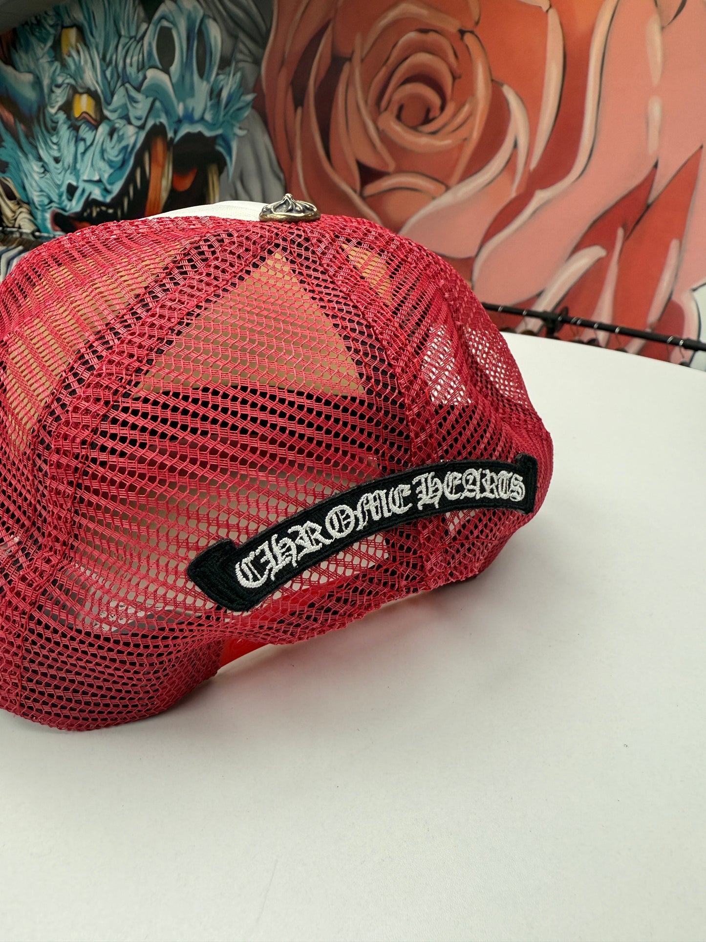 Chrome Hearts Multi Color Crosses Trucker Hat