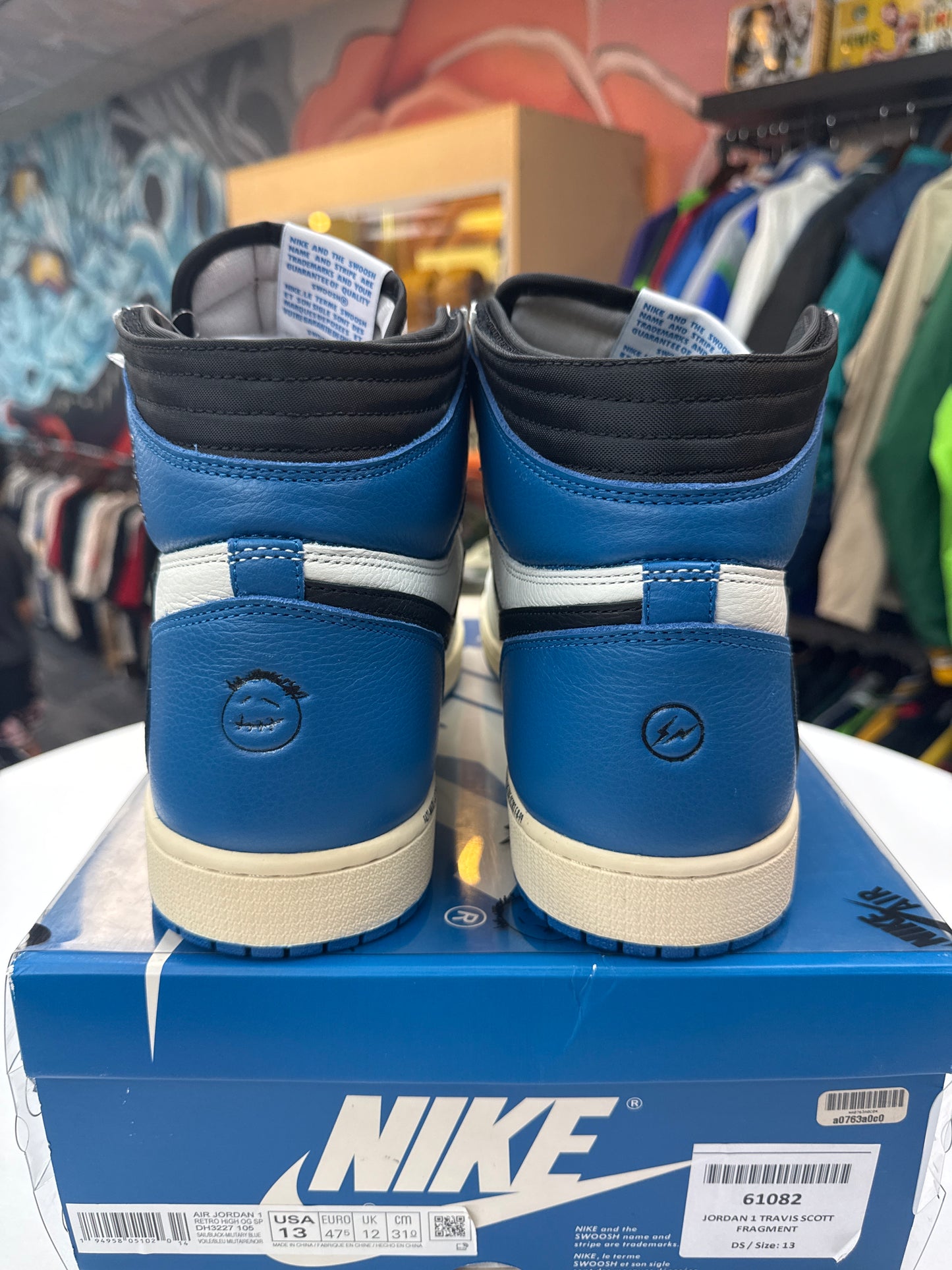 New Travis Scott Fragment Jordan 1 High