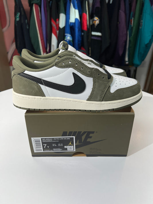 New Jordan 1 Low OG Medium Olive