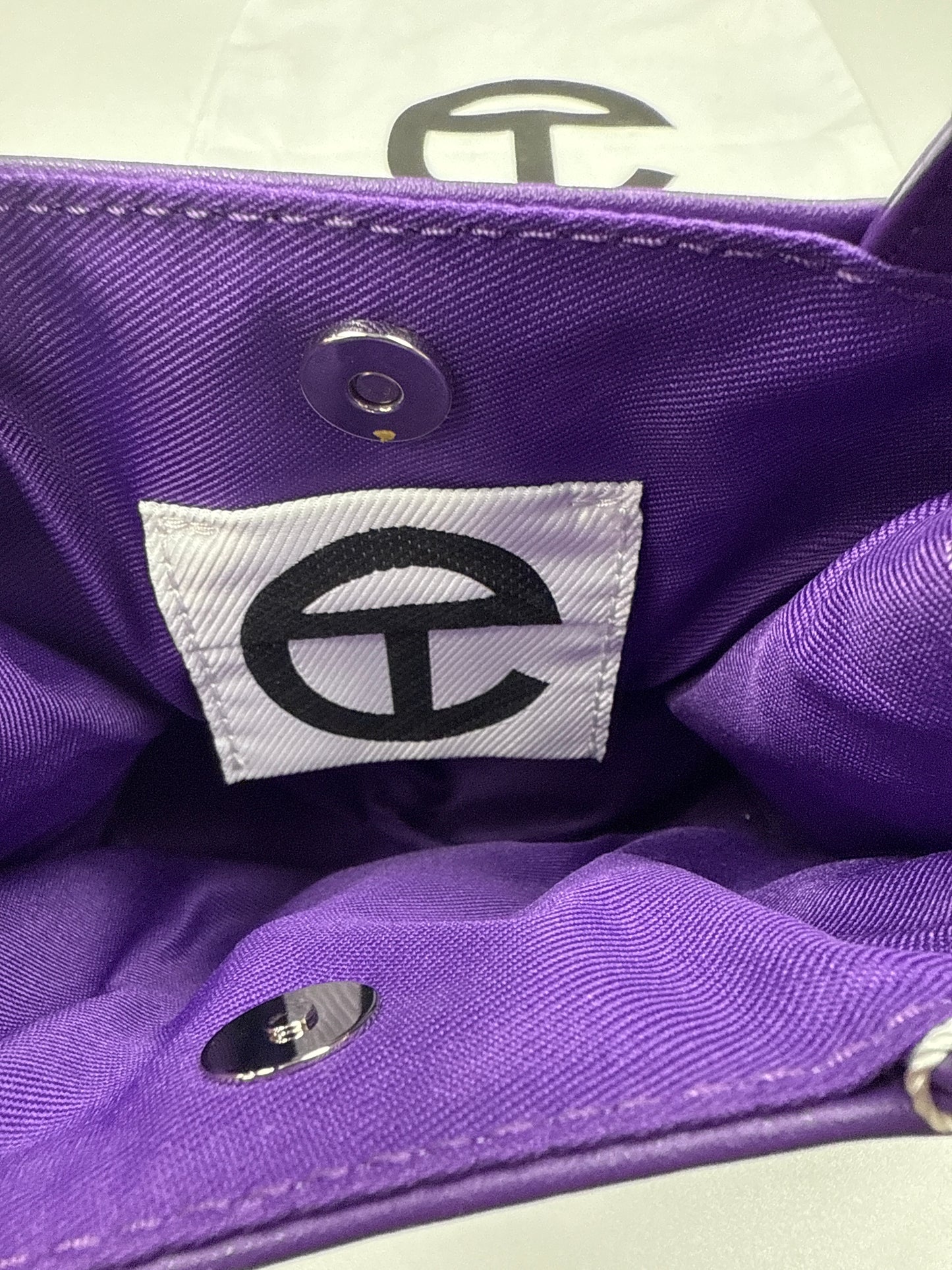 Telfar Small Shopping Bag Grape