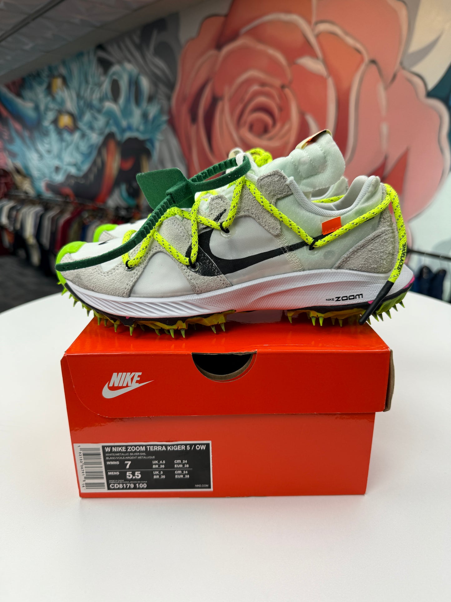 New Off-White Terra Kiger 5 Nike Air Zoom