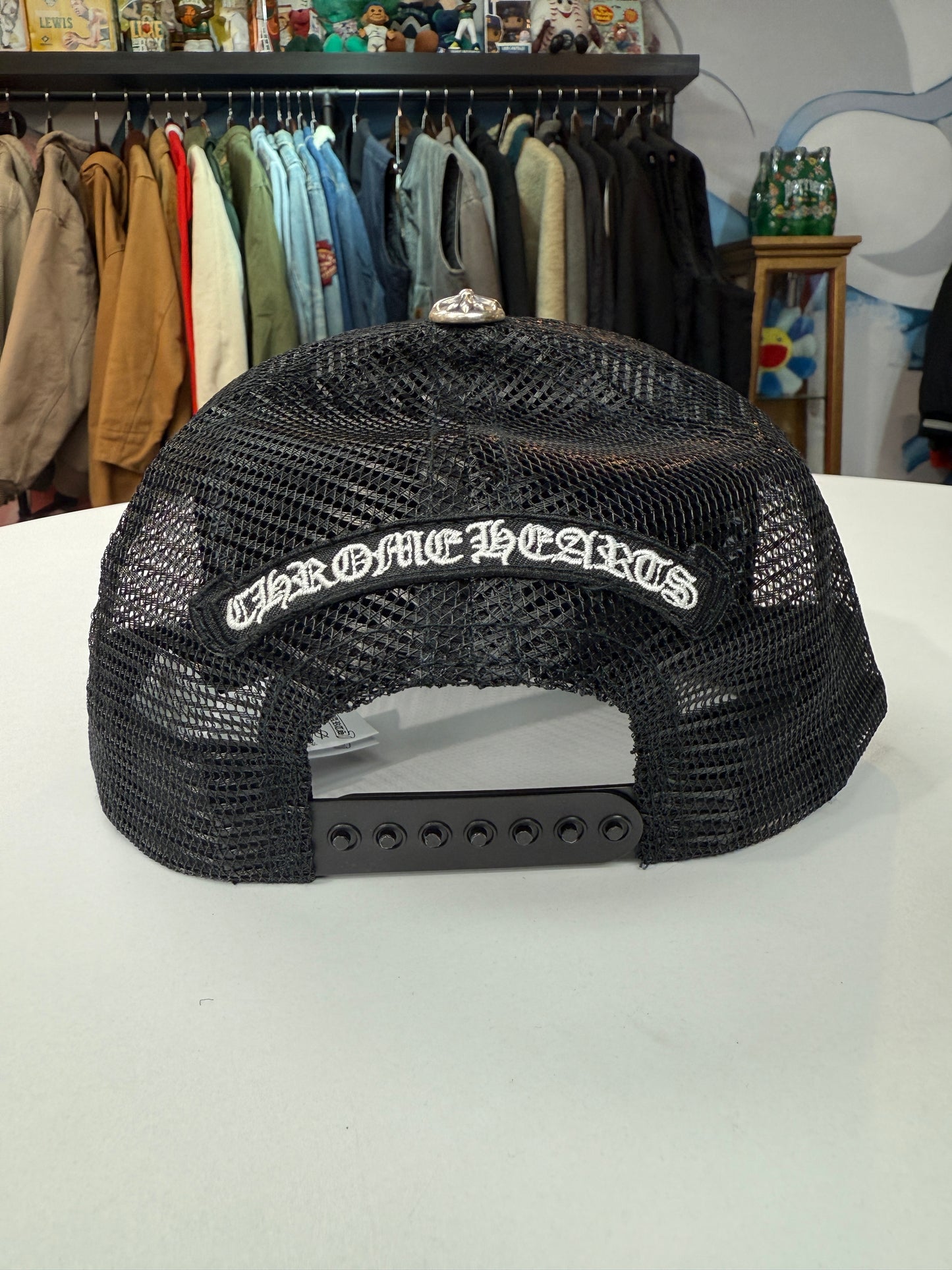 New Chrome Hearts Camo Cemetery Trucker Hat