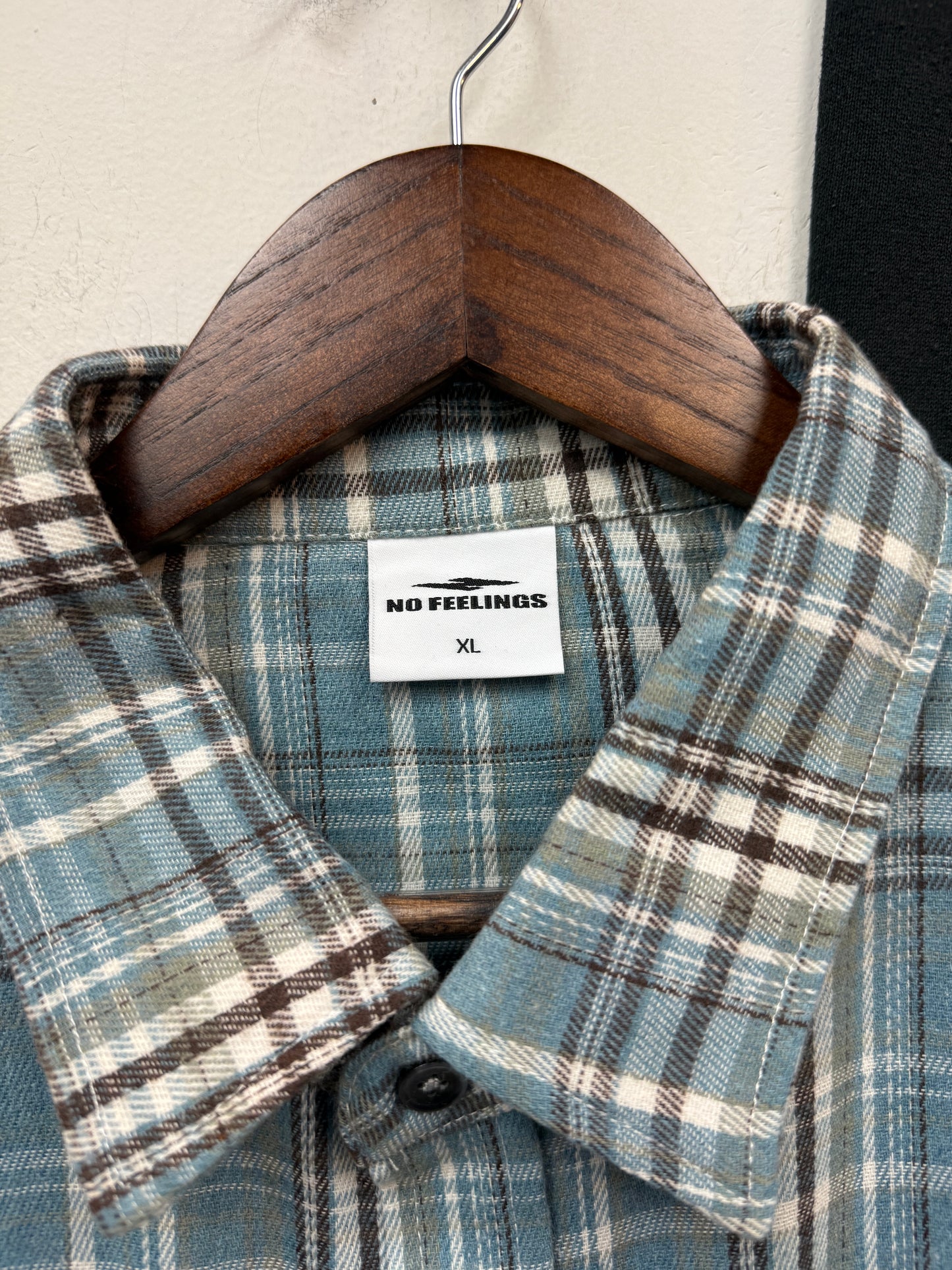 No Feelings Button Up