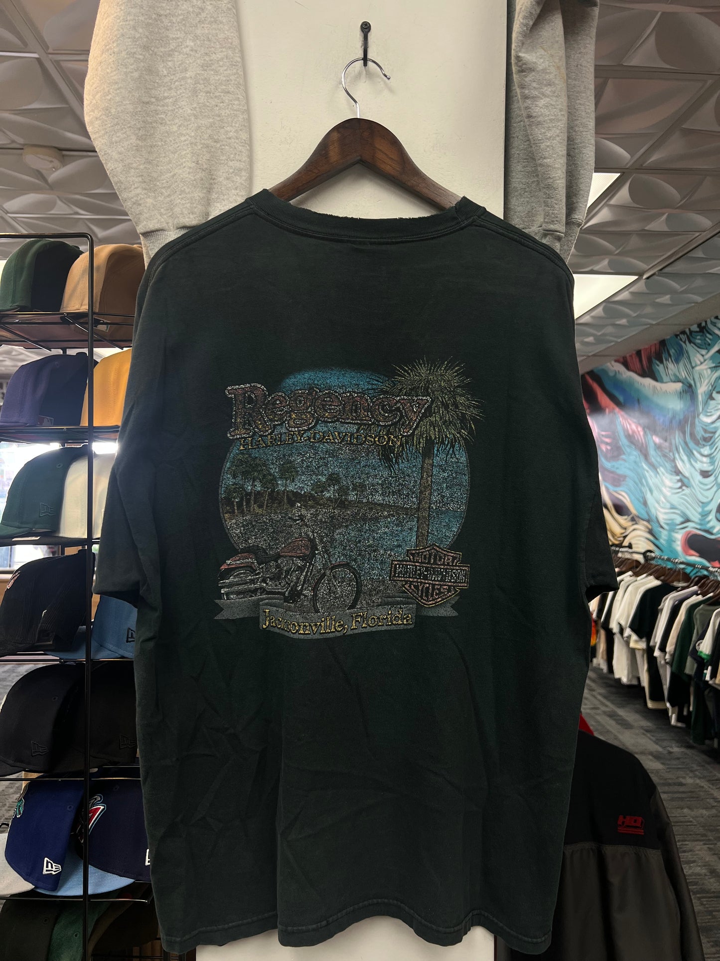 Vintage Harley Davidson Jacksonville FL Tee