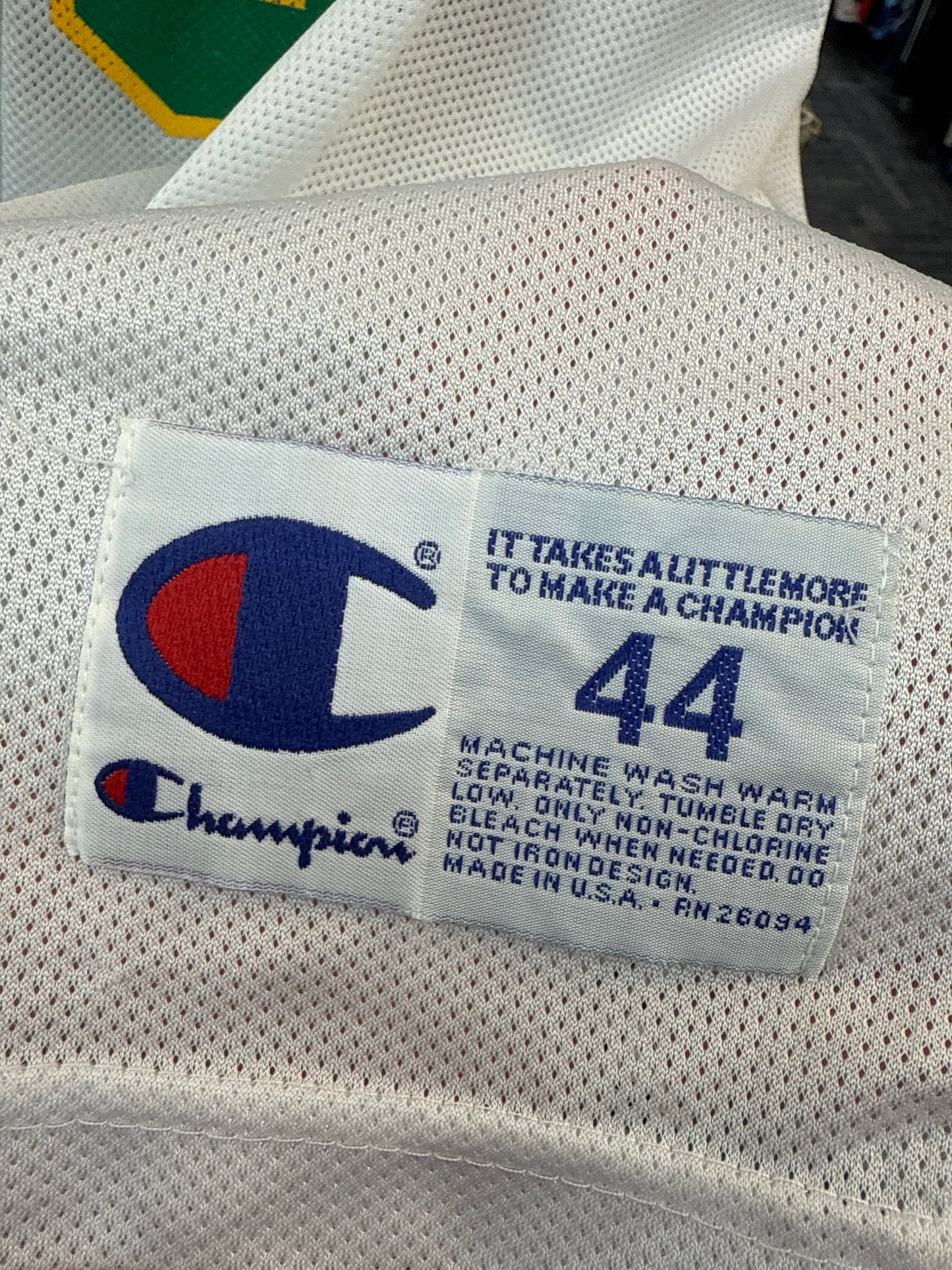 Vintage Champion Seattle Sonics Kemp Jersey