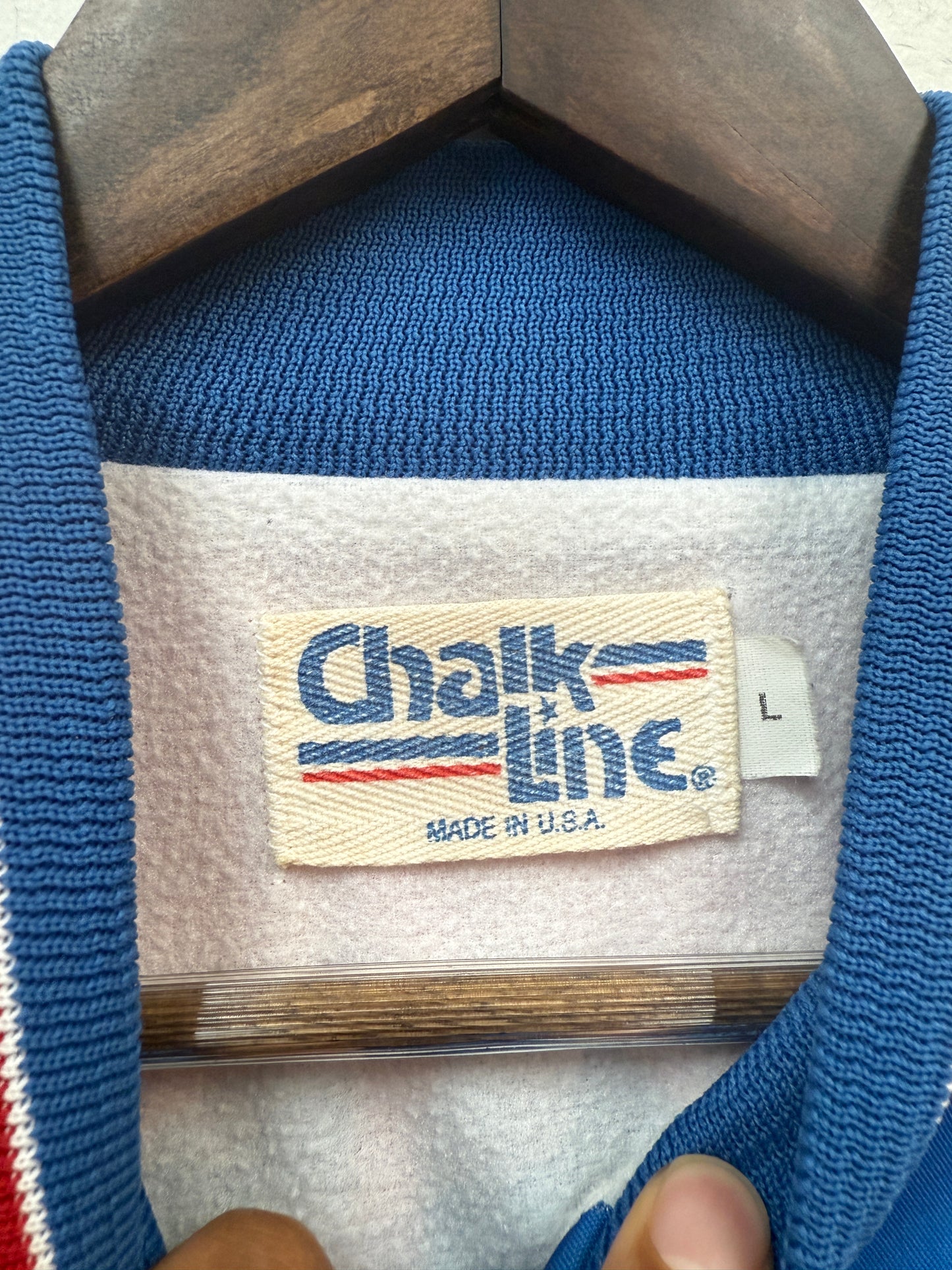 Vintage Chalk Line NY Giants Varsity Jacket