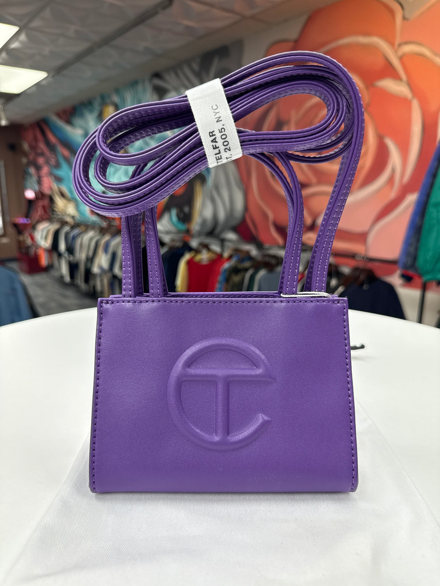 Telfar Small Shopping Bag Grape