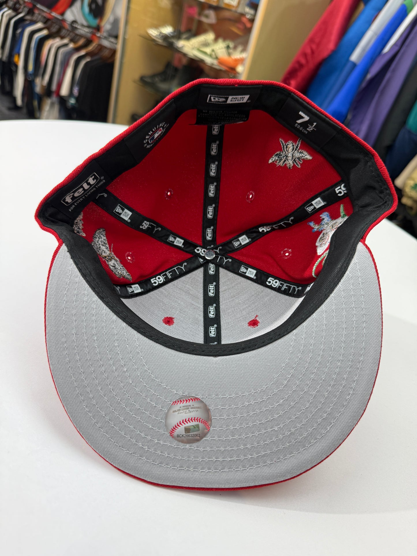 St Louis Cardinals x FELT Red Fitted