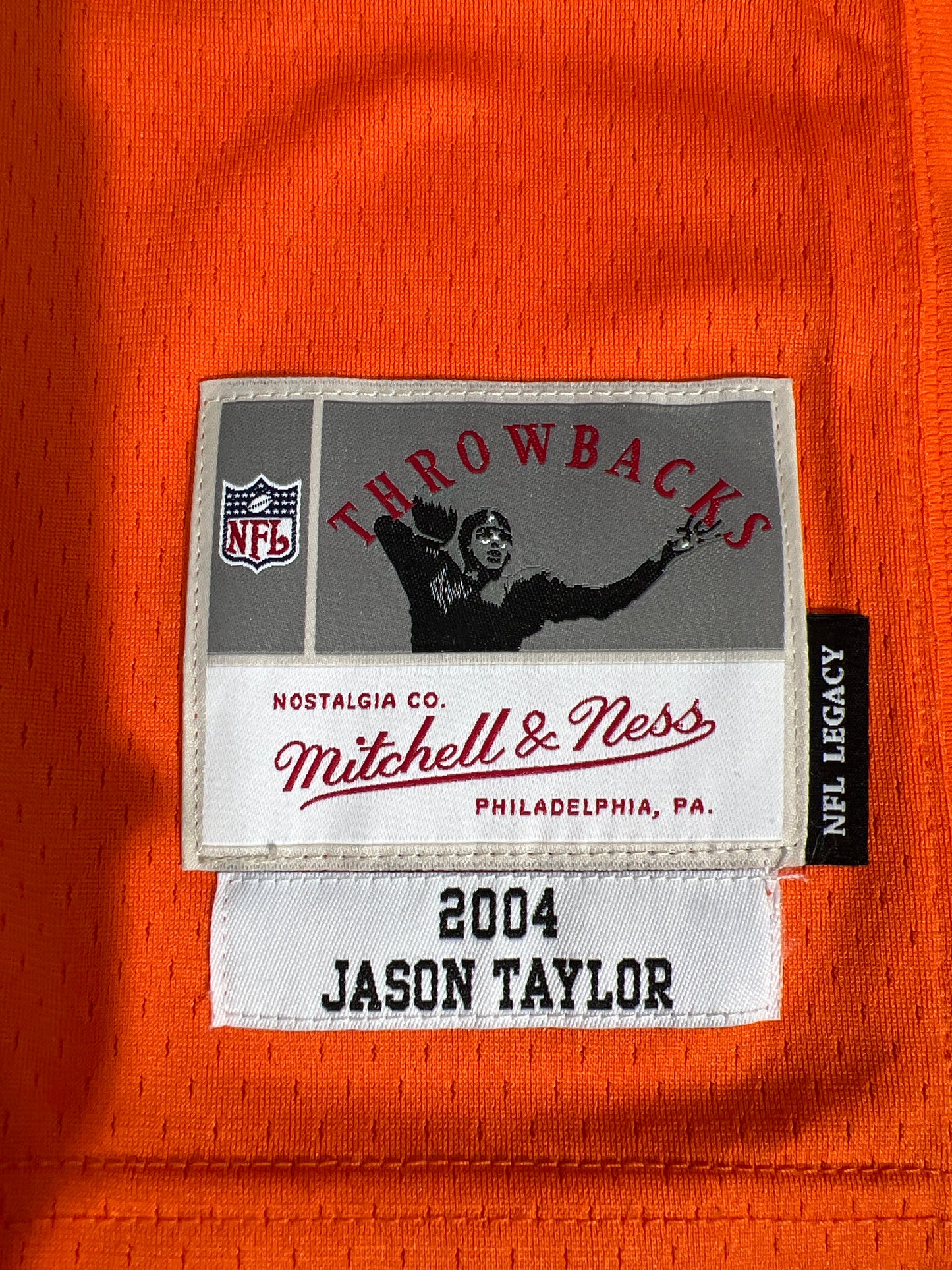 Mitchell & Ness Miami Dolphins 2004 Throwback Jason Taylor Jersey