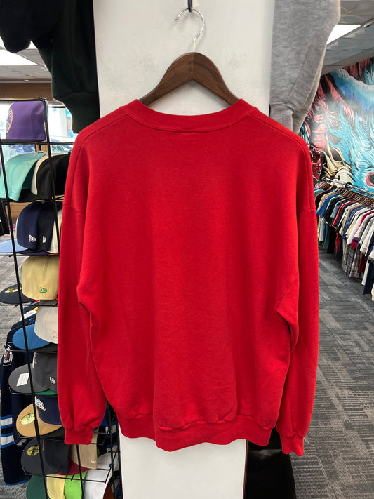 Rush Crest Red/Grey Crewneck