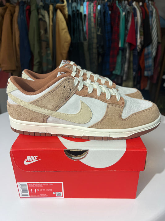 New Nike Dunk Low Retro Premium Medium Curry