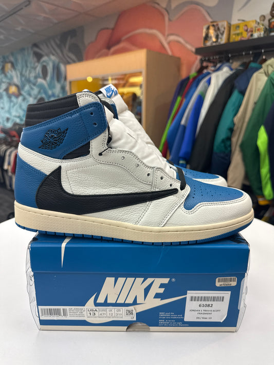New Travis Scott Fragment Jordan 1 High