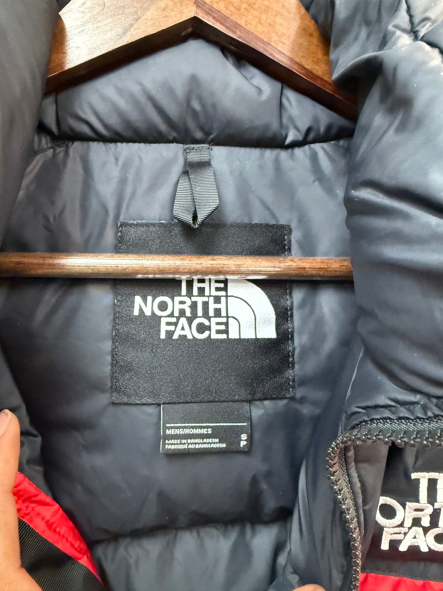 The North Face Red Puffer Vest
