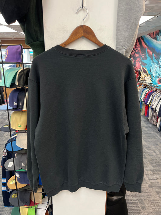 Rush Crest Black/Light Blue Crewneck