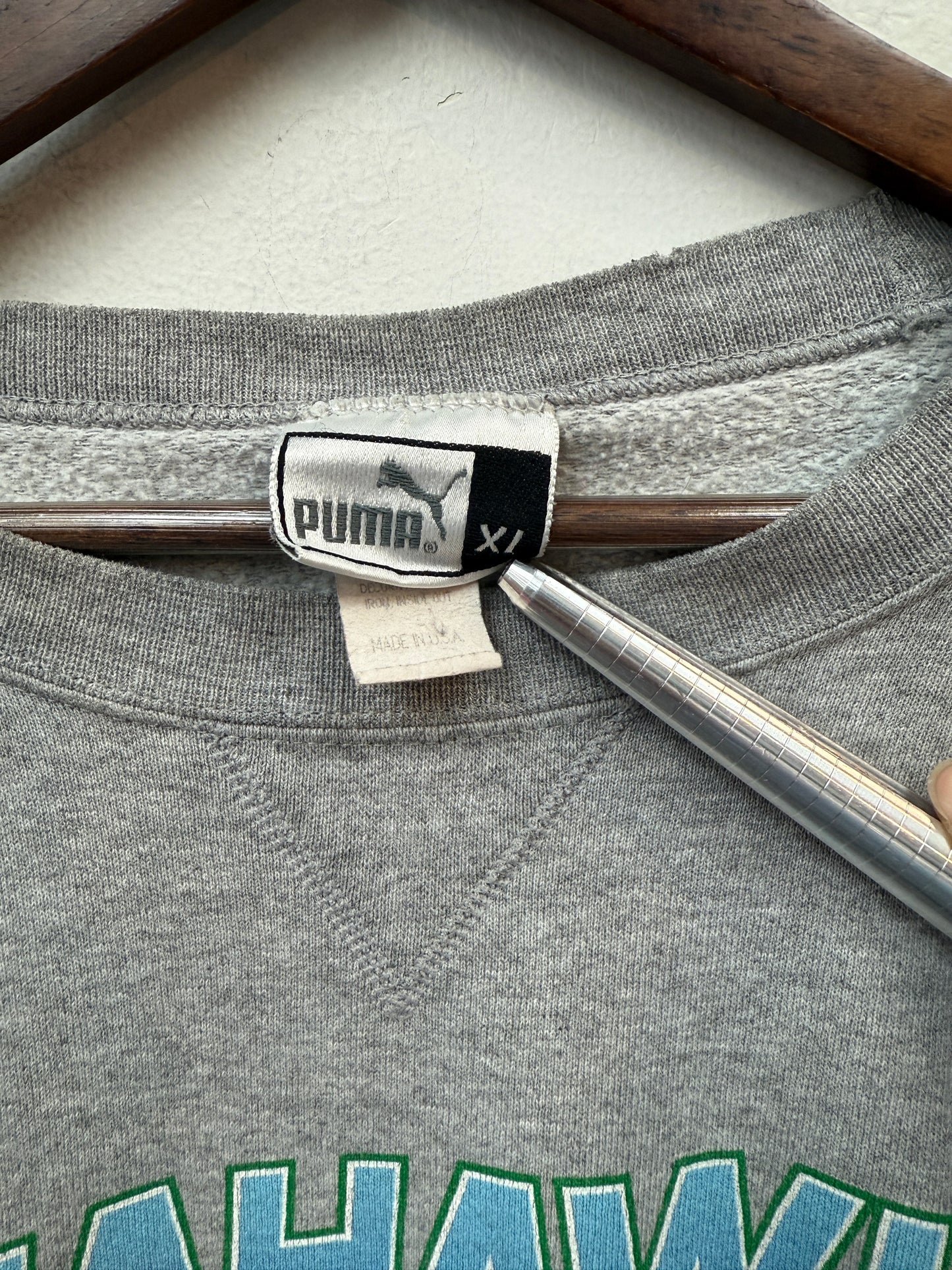 Vintage Seahawks Puma Crewneck