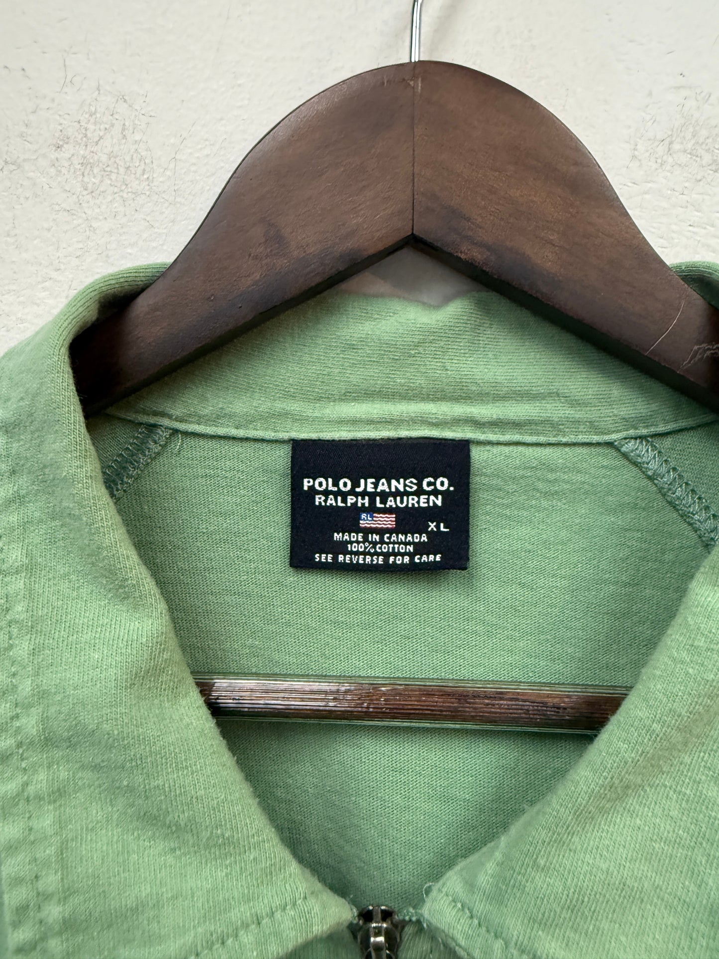 Vintage Polo Jeans Ralph Lauren Half Zip