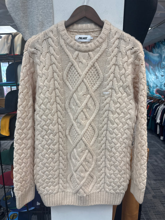 Palace Cable Knit Sweater