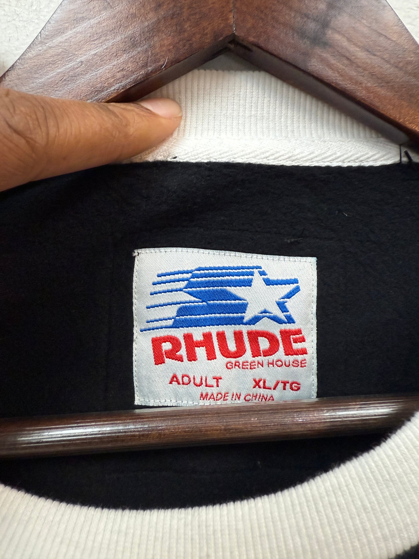 New Rhude X Starter Crewneck