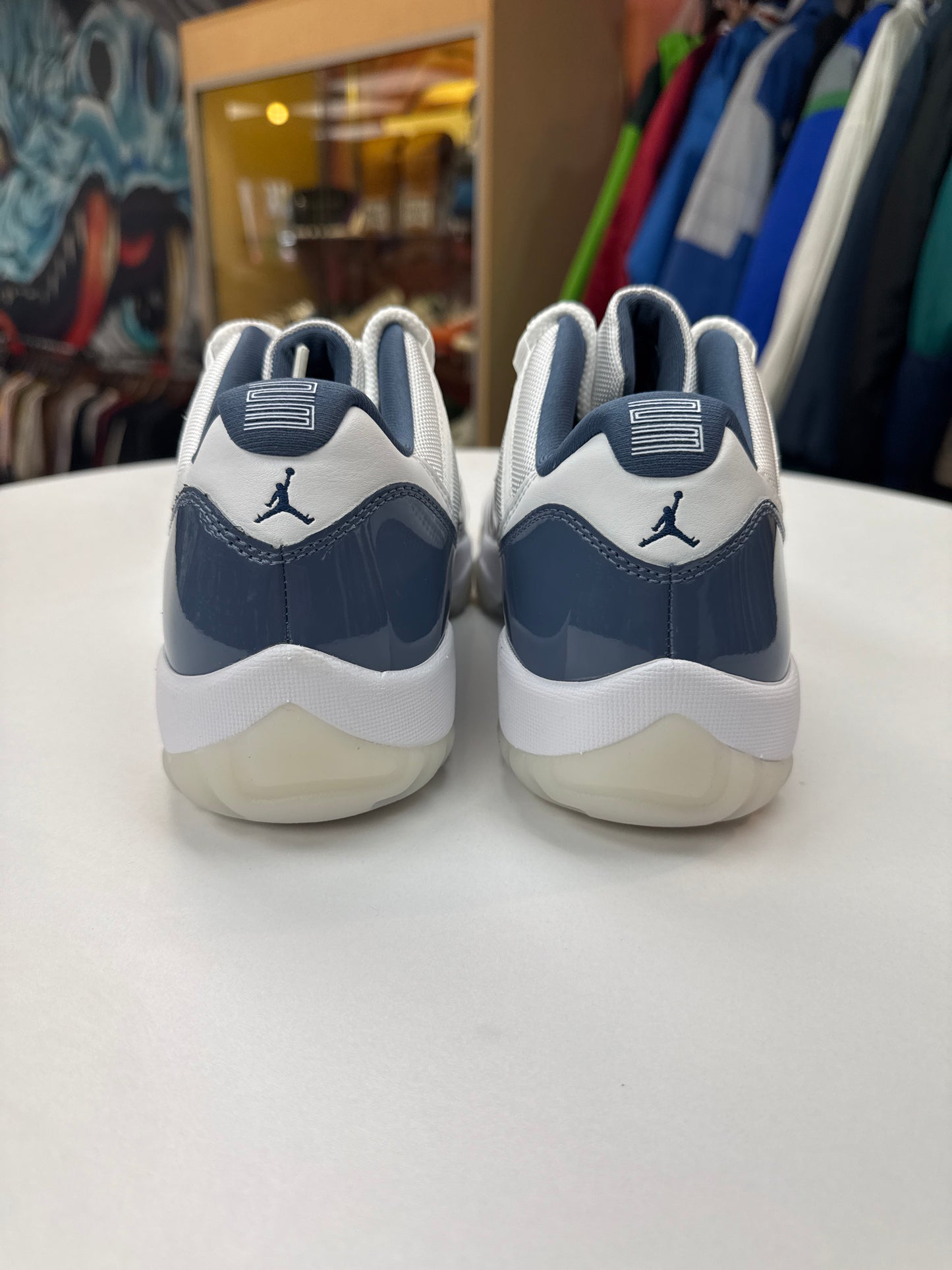 New Jordan 11 Low Diffused Blue