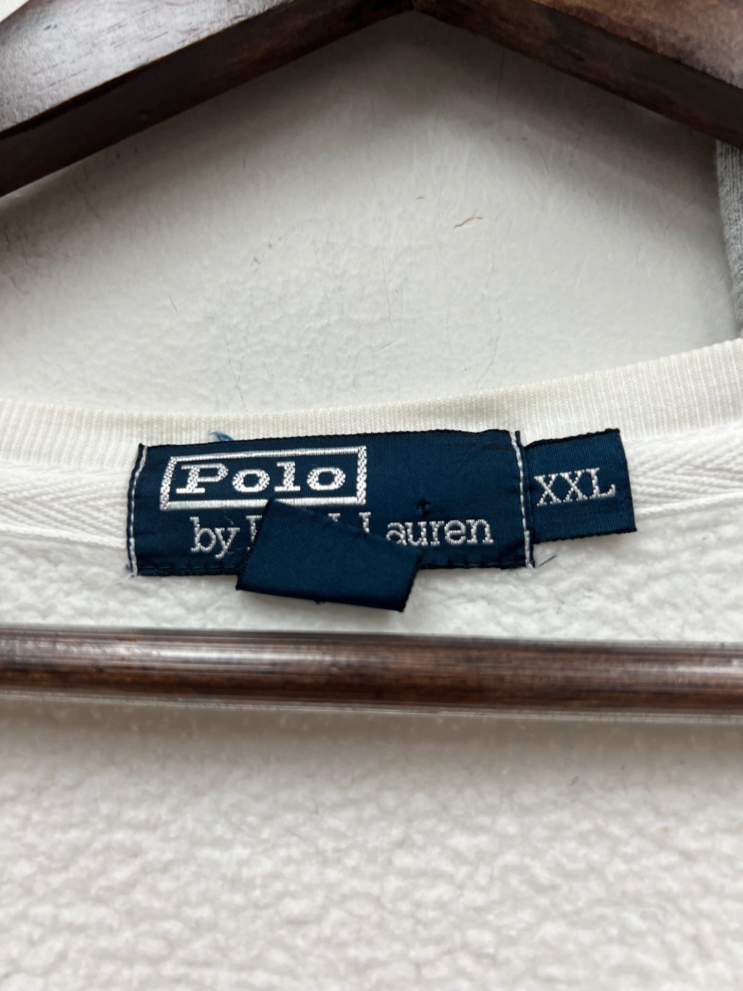 Polo White Crewneck