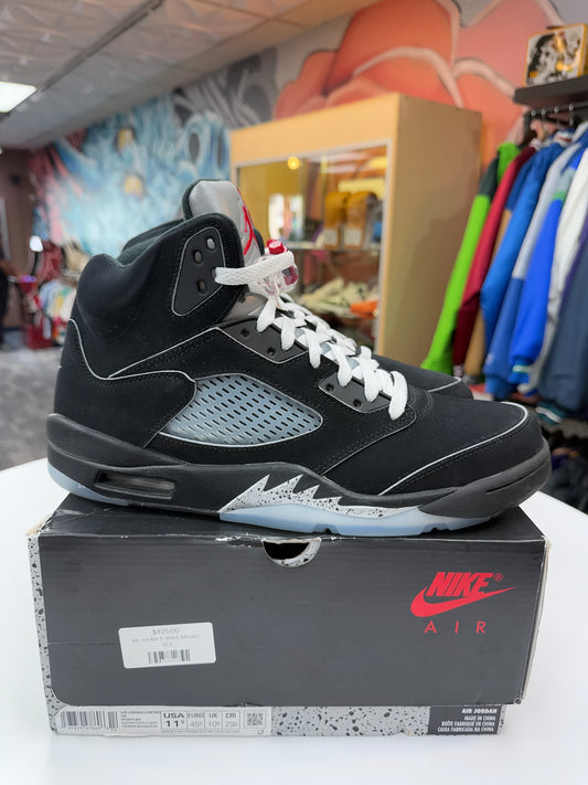 Preowned Jordan 5 Black Metallic (2025)