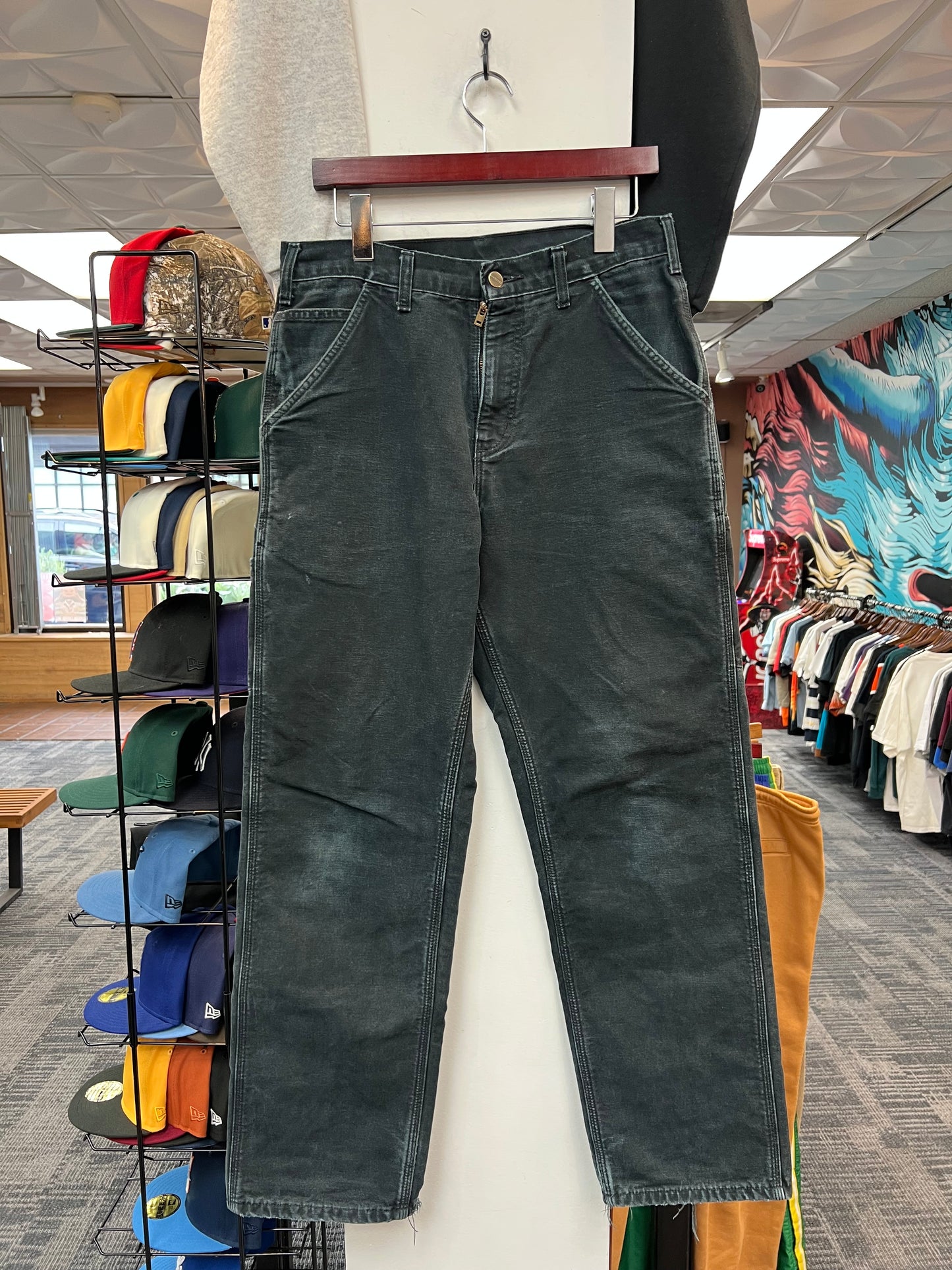 Carhartt Black Distressed Jeans