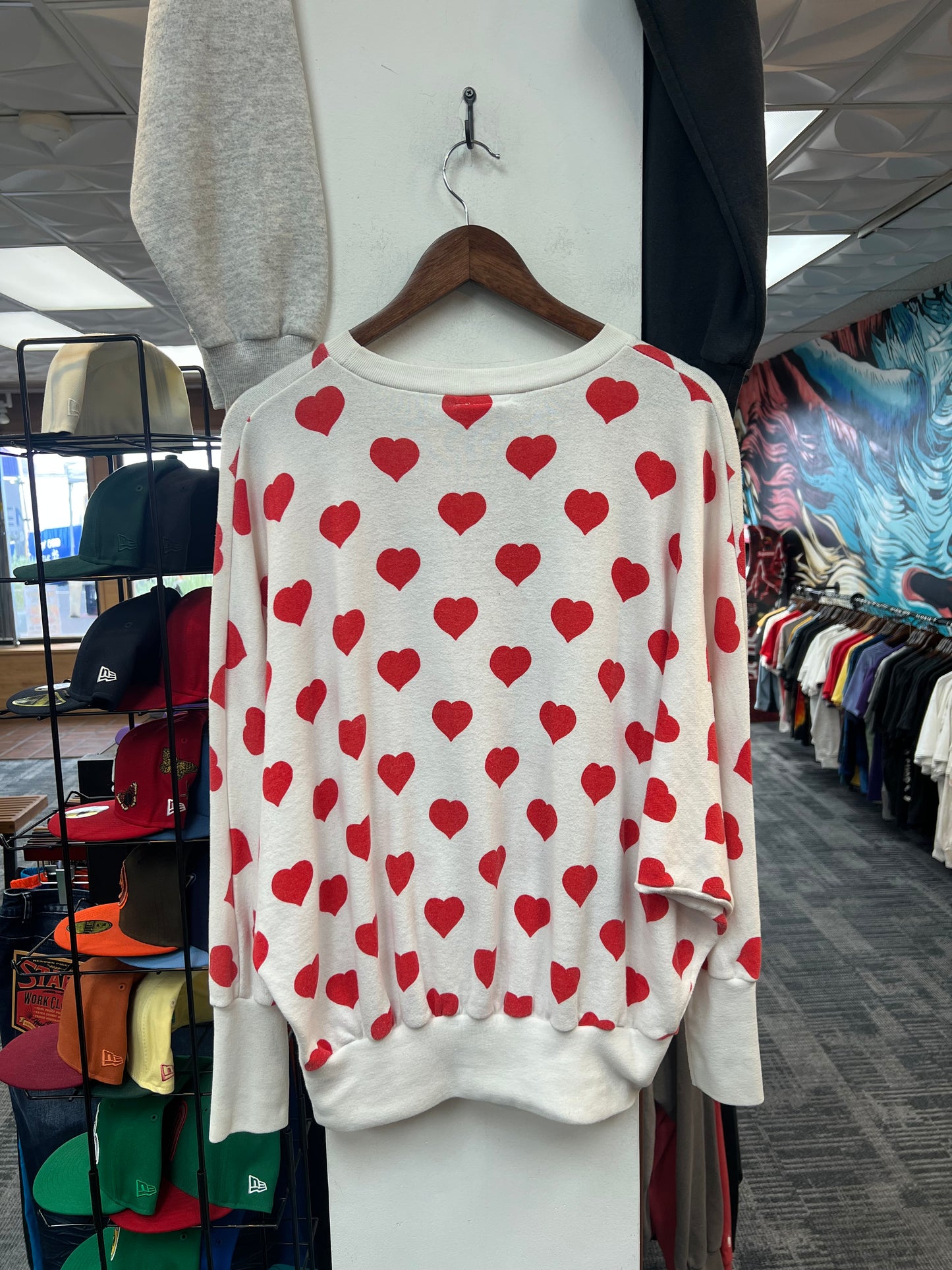 Vintage Minnie Mouse Heart Crewneck