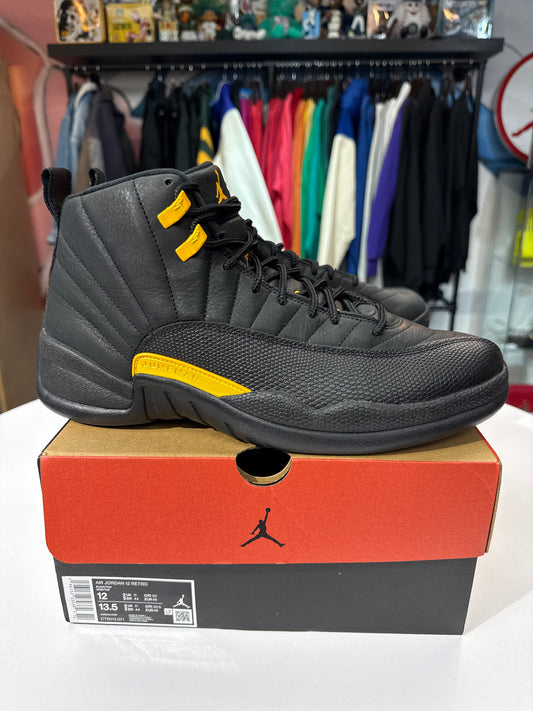 Preowned Jordan 12 Black Taxi