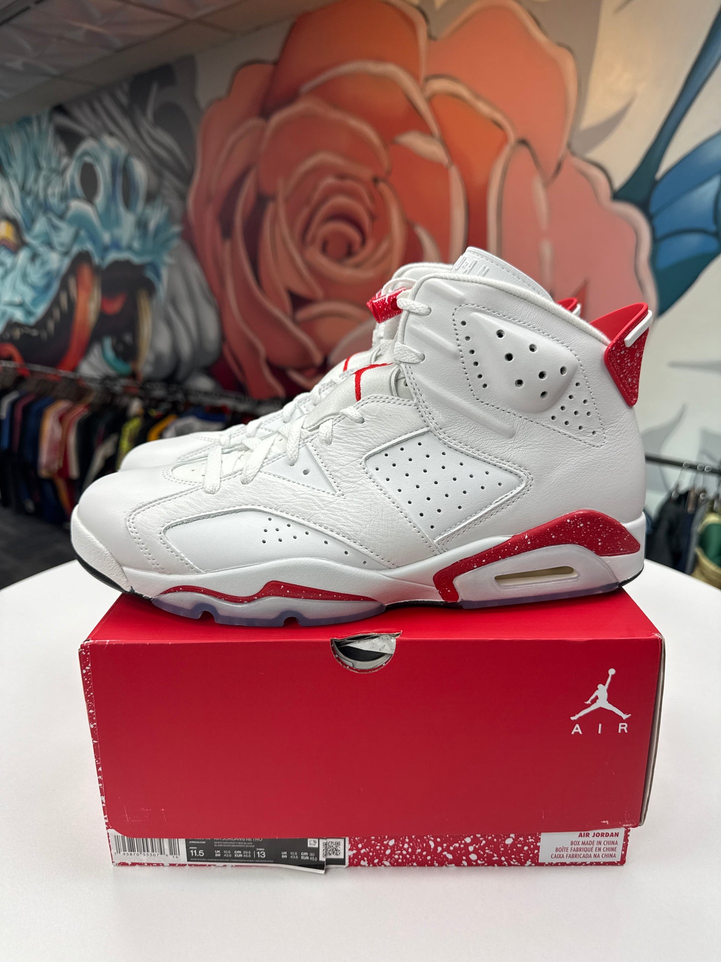 New Jordan 6 Red Oreo