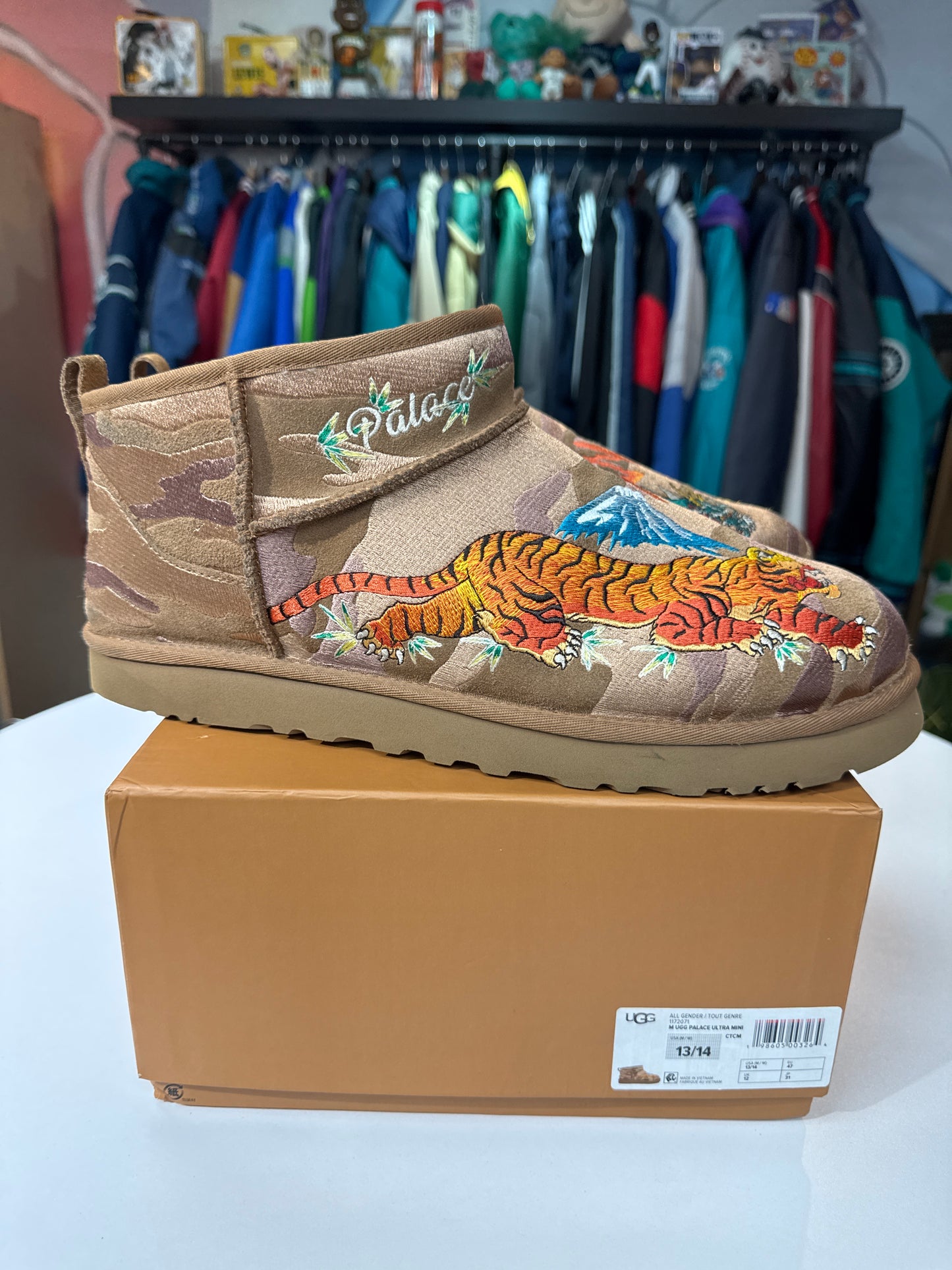 Palace x UGG Ultra Mini Boot Chestnut Camo