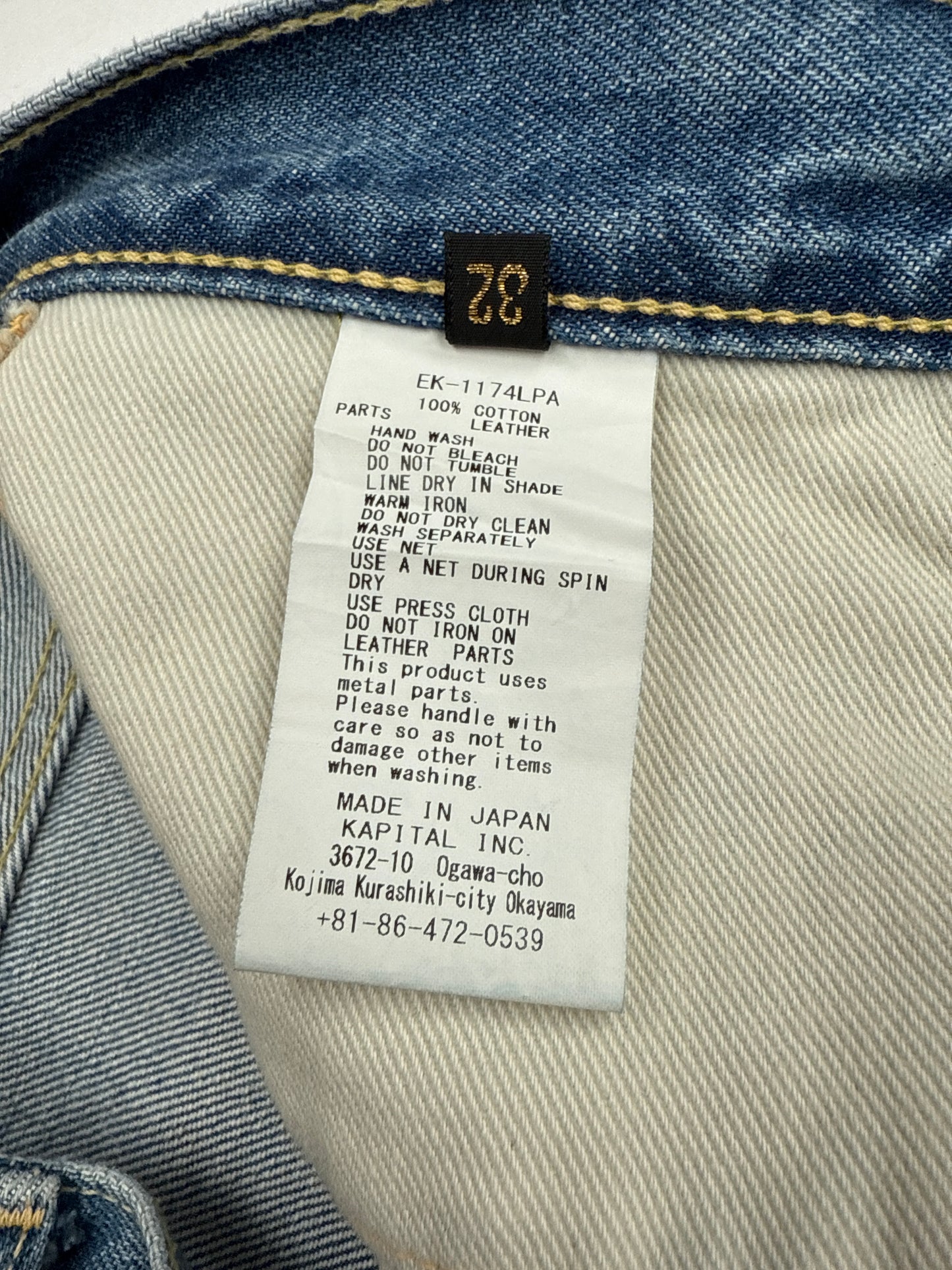 Kapital Monkey Cisco Gem Studded Jeans