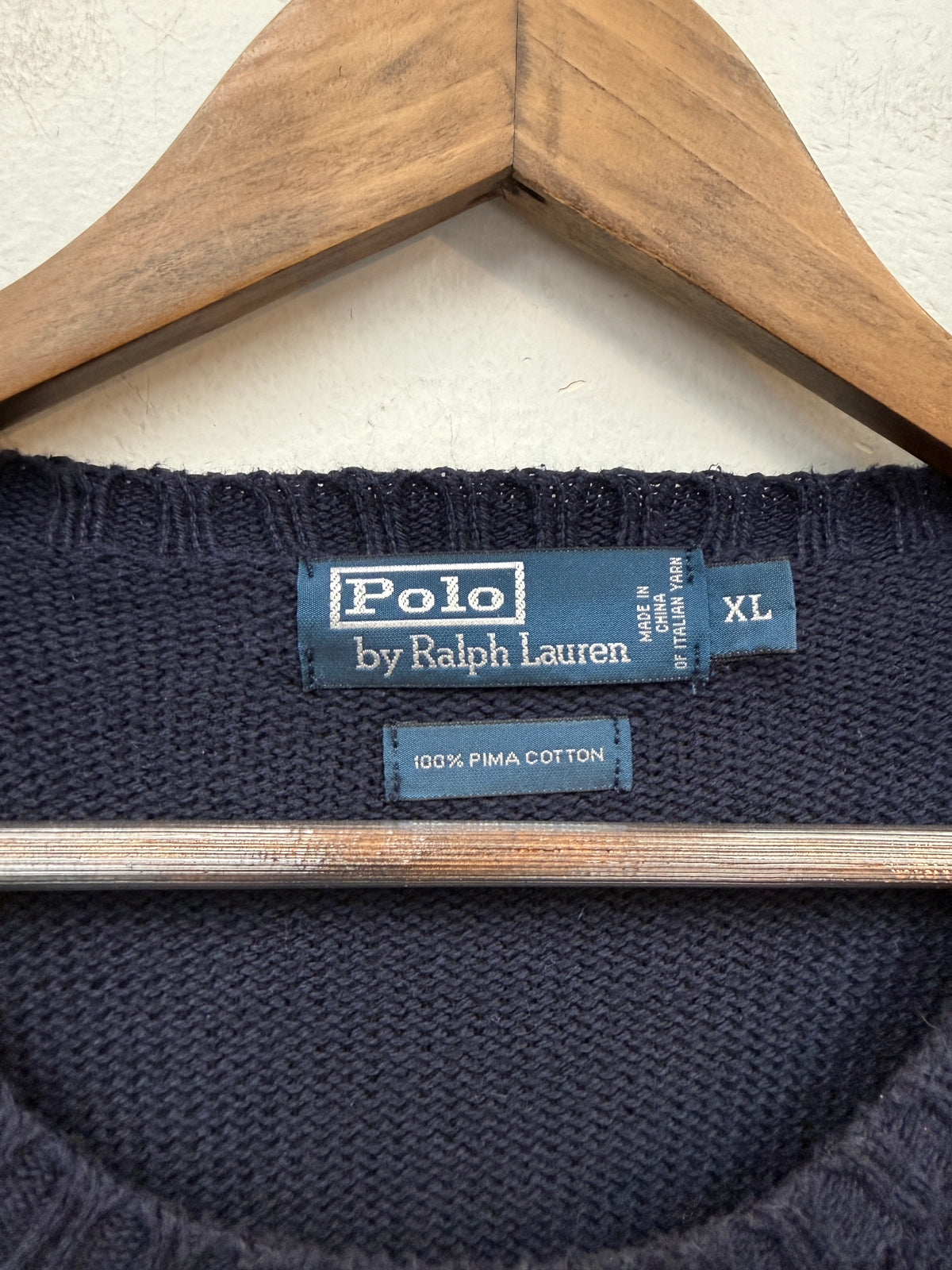 Vintage Polo Ralph Lauren Navy Sweater