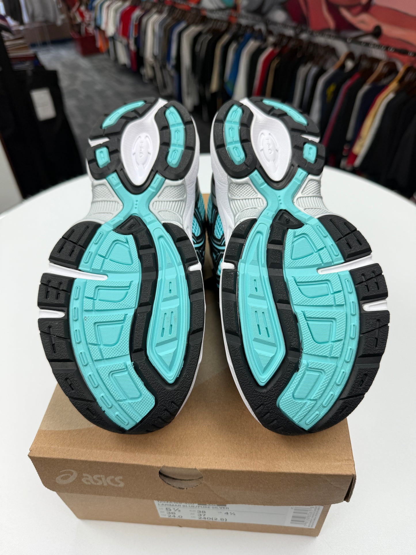 New Larimar Blue Asics Gel-1130