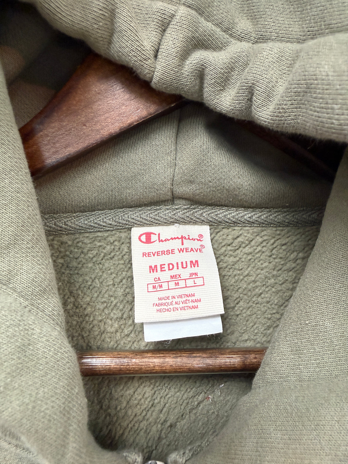 Champion Reverse Weave Patch Hoodie