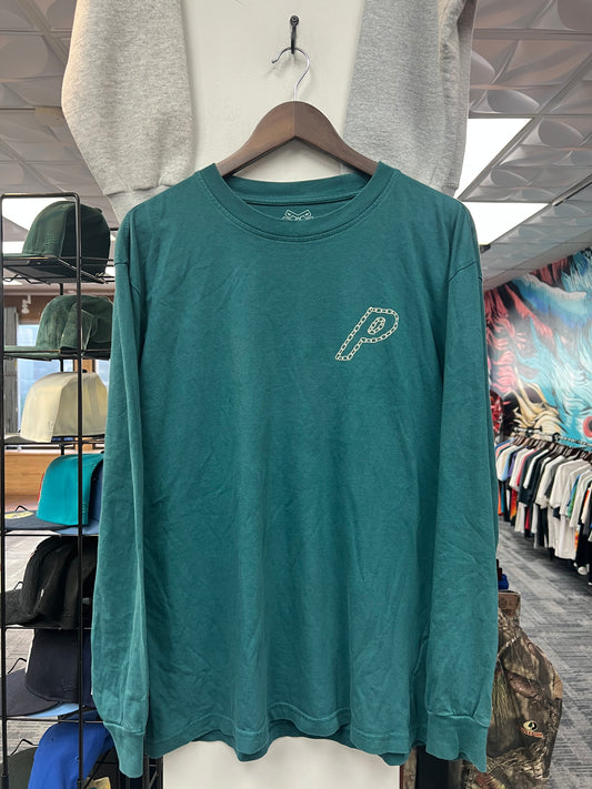 Palace Turquoise L/S Tee