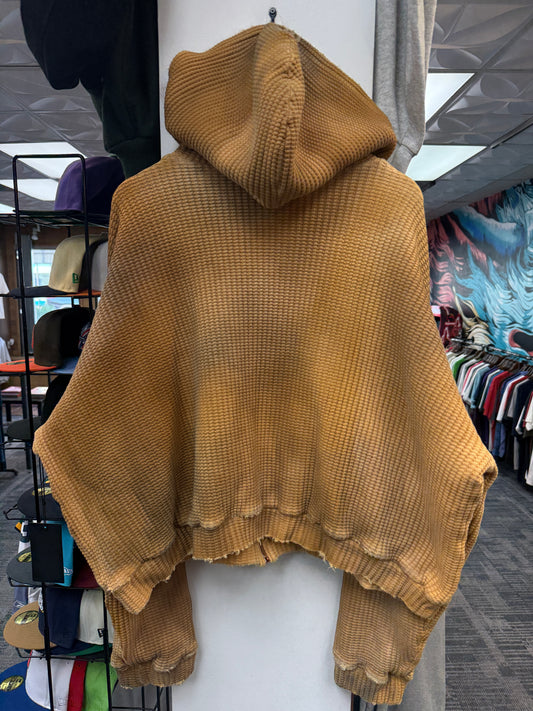 New GV Rasperry Hills Waffle Knit Zip Hoodie